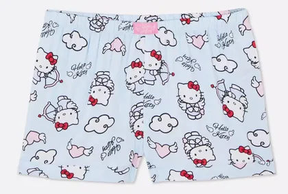 ست زنانه بلوز شلوارک هلو کیتی اورجینال