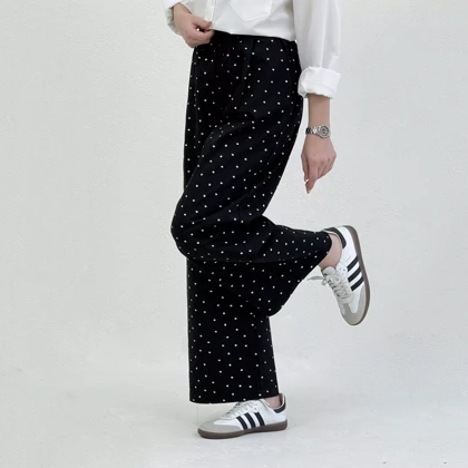 شلوار بگ کتان شکوفه