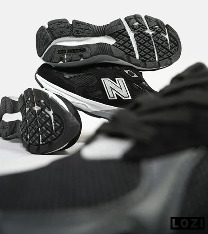 کفش کتانی مشکی طوسی NEW BALANCE 990