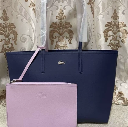 توت بگ لاگوست Lacoste دورو مدل Reversible tote bag