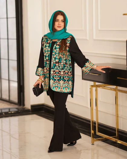 کت تک لینن ترک هرمس سنتی