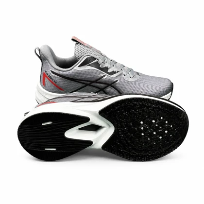 کفش کتانی زنانه زیره بست مدل اسیکس طوسی مشکی ASICS