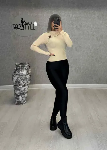 بلوز دکمه چوبی : 8571