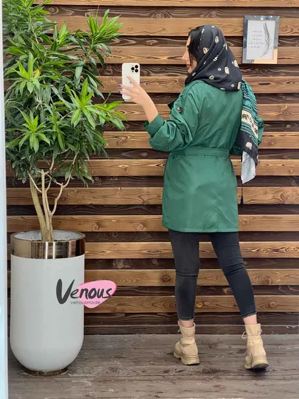 بارانی چهاردکمه سرشونه پاگون