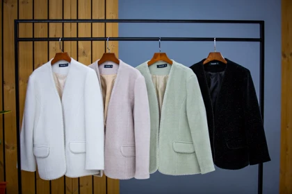 کت کجراه مغزی مروارید دوزی