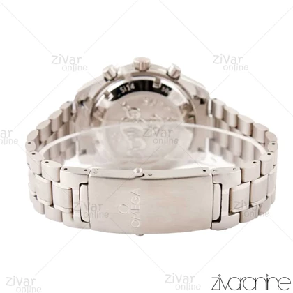 ساعت امگا اسپیدمستر مردانه سه موتوره صفحه مشکی 103064