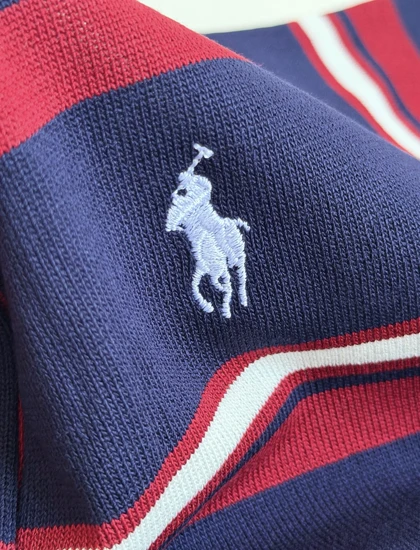 پولوشرت بافت راه راه زنانه US Polo | وارداتی