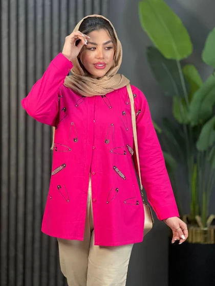 مانتو لینن سنجاق کد 1634