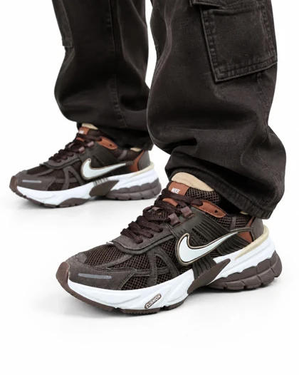 کفش کتانی زنانه مدل نایکی V2K موکا (بالاترین کیفیت) NIKE V2K