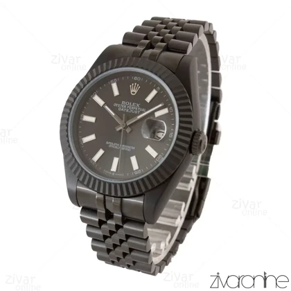 ساعت رولکس دیت جاست 2 مشکی مردانه 104096