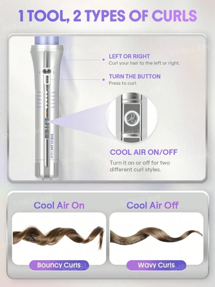 دستگاه فرکننده و حالت دهنده باد سرد شیگلم Sheglam مدل One Touch Airflow Styler Pro