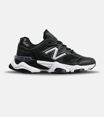 کفش کتانی مردانه و زنانه مشکی سفید NEW BALANCE 9060 مدل 7096