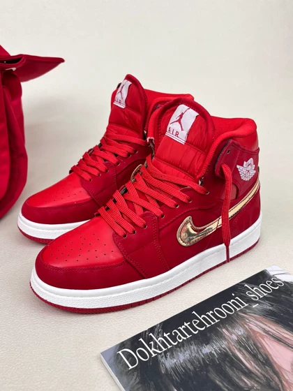 کتانی ونس زنانه نیو ایر جردن وان پانتر نایک NIKE AIR JORDAN Panter کد 1749دختر طهرونی