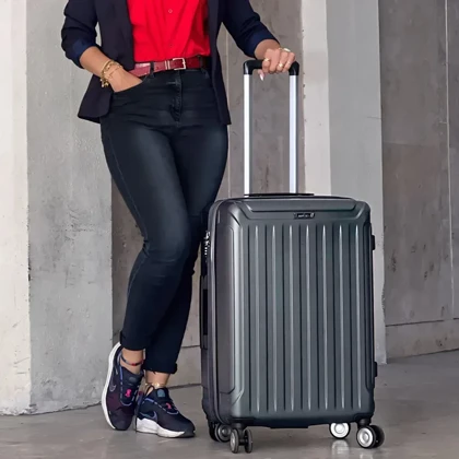 چمدان سایز بزرگ وارداتی کرون مدل CROWN-40164 LARGE