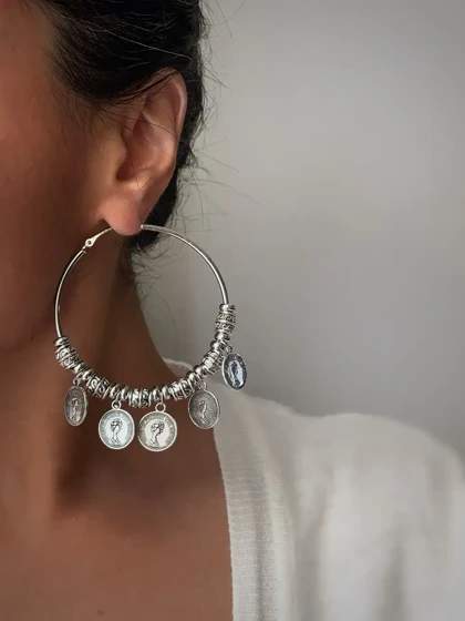 گوشواره حلقه‌ای چارم