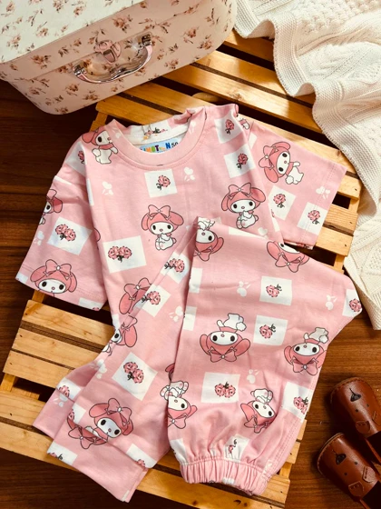 تیشرت و شلوار دخترانه ملودی