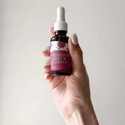 روغن پوست و مو هسته انار سزامول مغذی و ترمیم کننده 30 سی‌سی