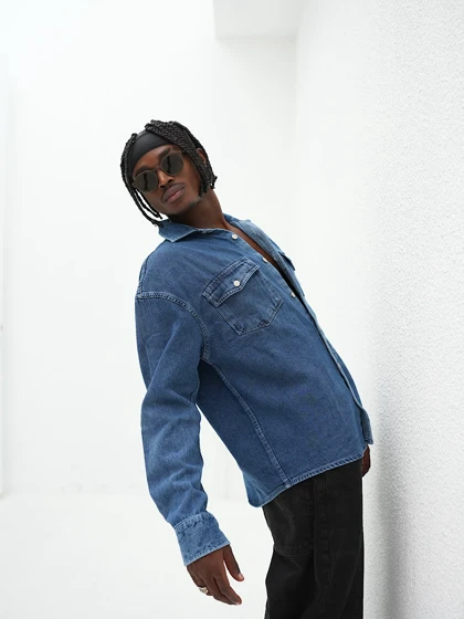 پیراهن مردانه جین mc