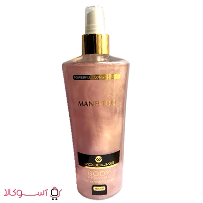 بادی اسپلش زنانه اکلیلی وودلایک مدل manfstoo حجم 250 میلی لیتر
