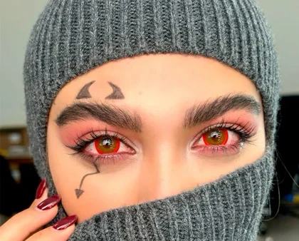 لنز هالووین کلیرویژن Clear Vision سالانه