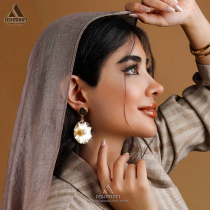 گوشواره طلایی Plated Earrings G1