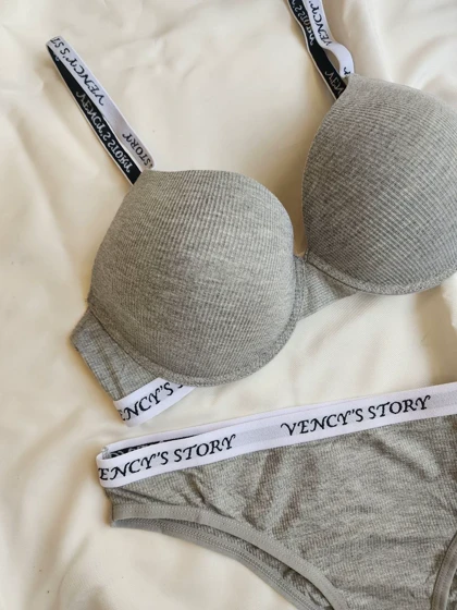 ست شورت و سوتین نخی کد: 9138