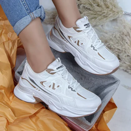 کفش و کتانی زنانه مدل نیوبالانس newbalance رنگ سفید