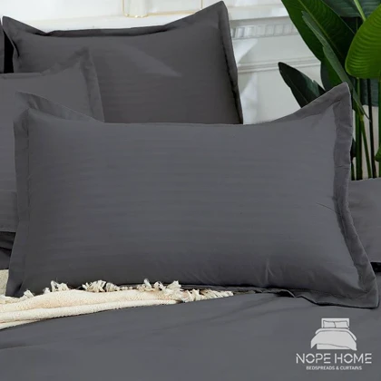 روبالشی بیسیک هتلی راه راه بسته دو عددی