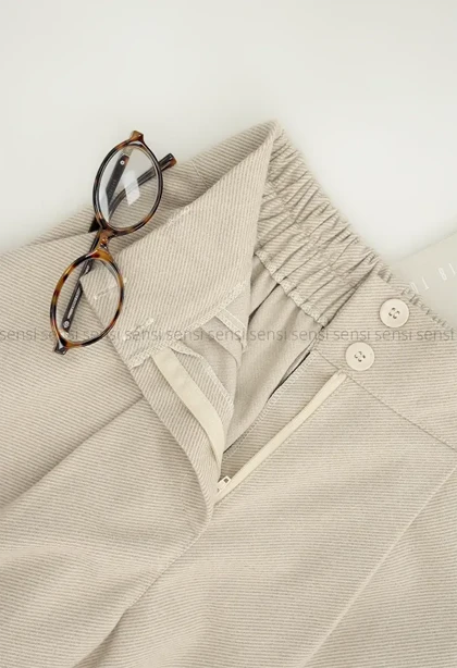 شلوار فوتر کج راه دو دکمه کد1004841