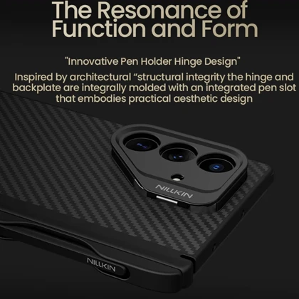 قاب مگنتی محافظ گوشی سامسونگ Galaxy Z Fold7 نیلکین Nillkin CarboProp Magnetic