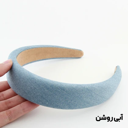 تل دخترانه طرح جین 3.5 سانت