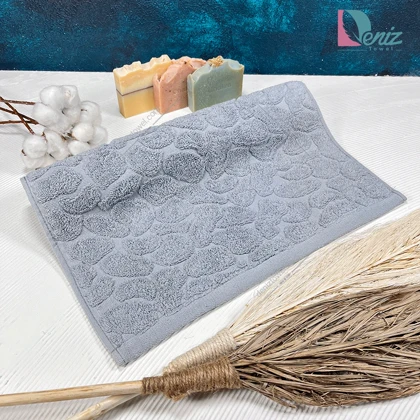 حوله دستی طرح راک رنگ طوسی