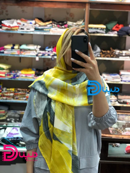 روسری آبرنگی گارزا نخی
