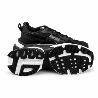 کفش کتانی مردانه بزرگ پا نایکی v2k رنگ مشکی سفید Nike V2k