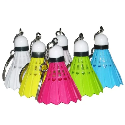 جاکلیدی و آویز کیف مدل Badminton Ball طرح توپ بدمینتون سه بعدی