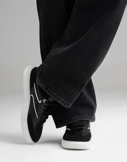 جیر و چرم بغل طرحدار