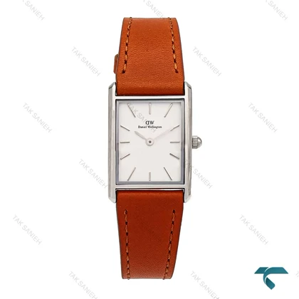 ساعت دنیل ولینگتون BOUND زنانه سیلور بند چرم عسلی DW-6186-L