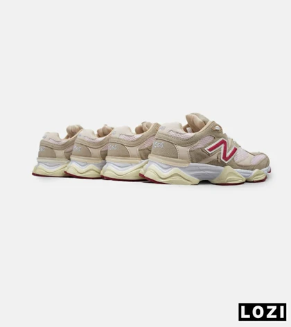 کفش کتانی زنانه قهوه ای کرم NEW BALANCE 9060