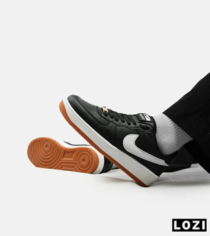 کفش کتانی مردانه و زنانه مشکی سفید نایک NIKE AIR FORCE مدل 5171