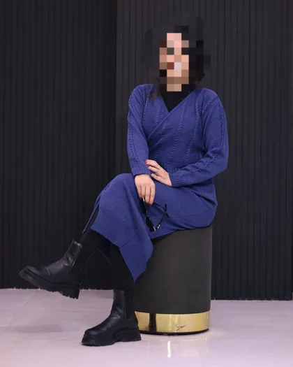 پیراهن بافت کد 2438