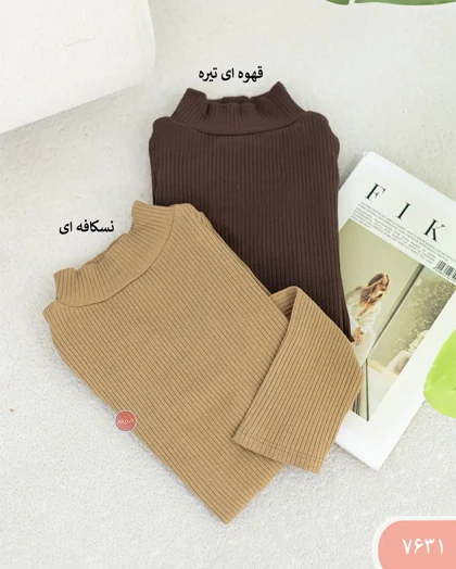 بلوز کرکره ای یقه پنج سانت 7631 | الینور