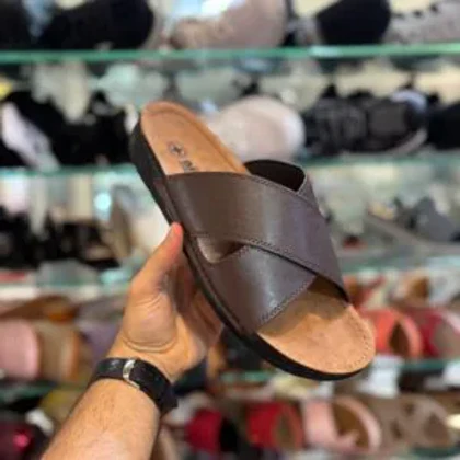 صندل طبی مردانه نیکتا مدل ضربدری