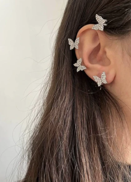 گوشواره ایرکاف پروانه