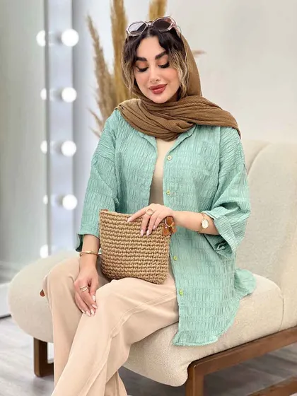 مانتو آستین پاکتی بیتا