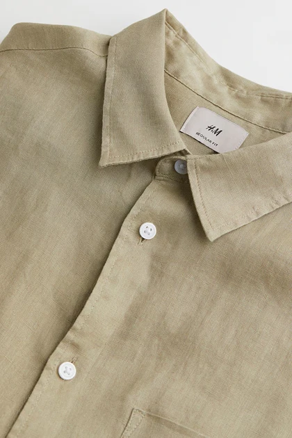 شومیز لینن CH&M211