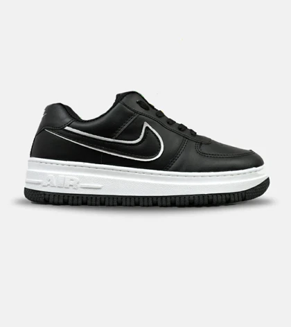 کفش کتانی مردانه و زنانه مشکی سفید نایک NIKE AIR FORCE