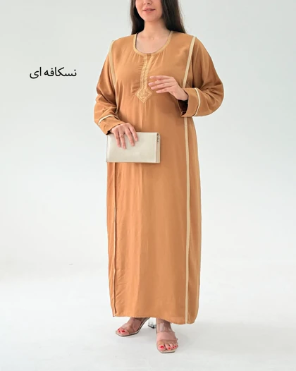 پیراهن مانتویی نیکا - کد 1853