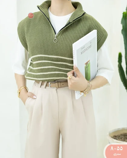 ژیله بافت راه راه 8055