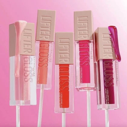 رژ لب براق مایع میبلین مدل Lifter Gloss رنگ Stone شماره 008 – 5.4 میلی‌لیتر