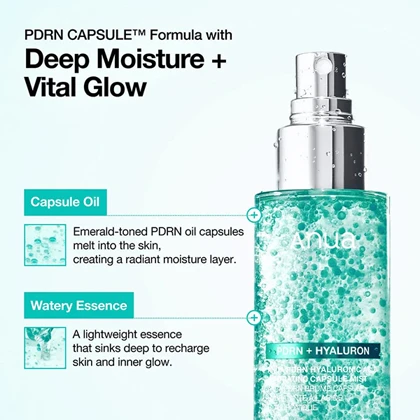 اسپری میست کپسولی آبرسان پی دی آر ان آنوا Anua Pdrn Hyaluronic Acid Hydrating Capsule Mist 100Ml